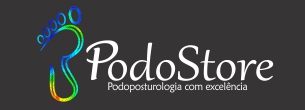 Logo PodoStore  preto P